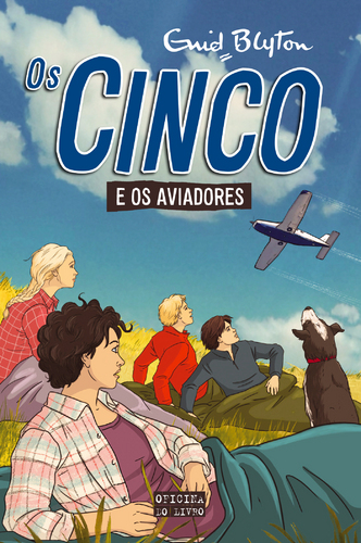 portugiesisches Buchcover: "Os Cinco e os Aviadores / Os Cinco e os Aviadores desaparecidos"