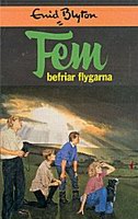 schwedisches Buchcover: "Vi Fem - Räddar flygarna / Fem befriar flygarna"