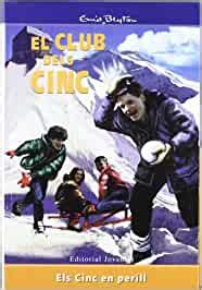 Catalan bookcover: "Els Cinc en perill"
