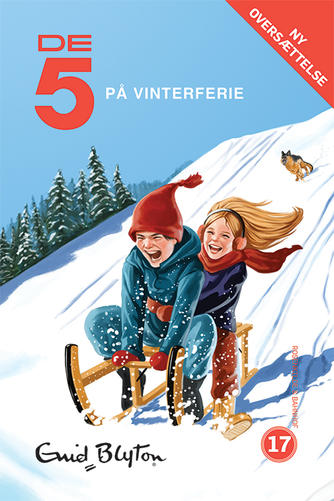 Danish bookcover: "De fem på vinterferie / De 5 på vinterferie"