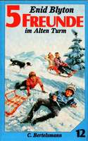 German bookcover: "Fünf Freunde im alten Turm"
