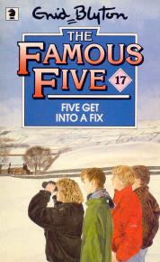English bookcover: "Five get into a fix"
