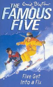 English bookcover: "Five get into a fix"