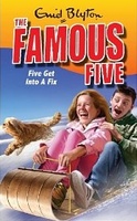 English bookcover: "Five get into a fix"