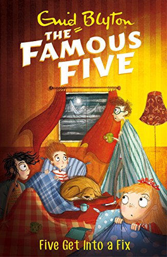 English bookcover: "Five get into a fix"