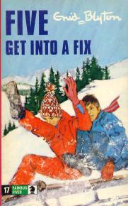 English bookcover: "Five get into a fix"