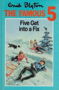 English bookcover: "Five get into a fix"