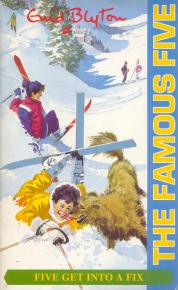 English bookcover: "Five get into a fix"