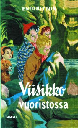 Finnish bookcover: "Viisikko vuoristossa"