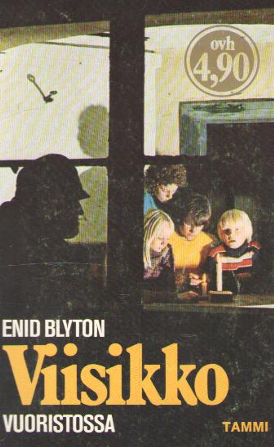 Finnish bookcover: "Viisikko vuoristossa"
