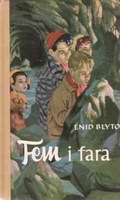 Swedish bookcover: "Fem i fara"