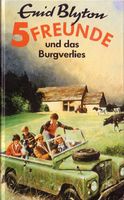 German bookcover: "Fünf Freunde und das Burgverlies"