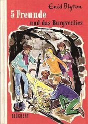 German bookcover: "Fünf Freunde und das Burgverlies"