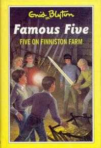 English bookcover: "Five on Finniston Farm"