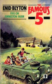 English bookcover: "Five on Finniston Farm"