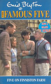 English bookcover: "Five on Finniston Farm"