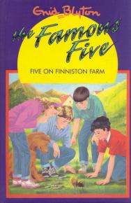 English bookcover: "Five on Finniston Farm"