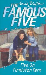 English bookcover: "Five on Finniston Farm"
