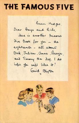 English bookcover: "Five on Finniston Farm"