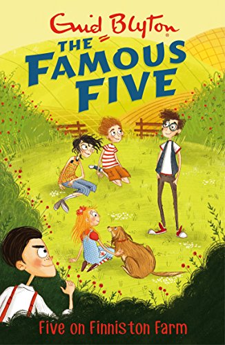 English bookcover: "Five on Finniston Farm"