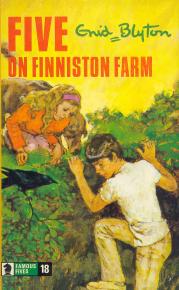 English bookcover: "Five on Finniston Farm"