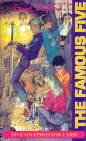 English bookcover: "Five on Finniston Farm"