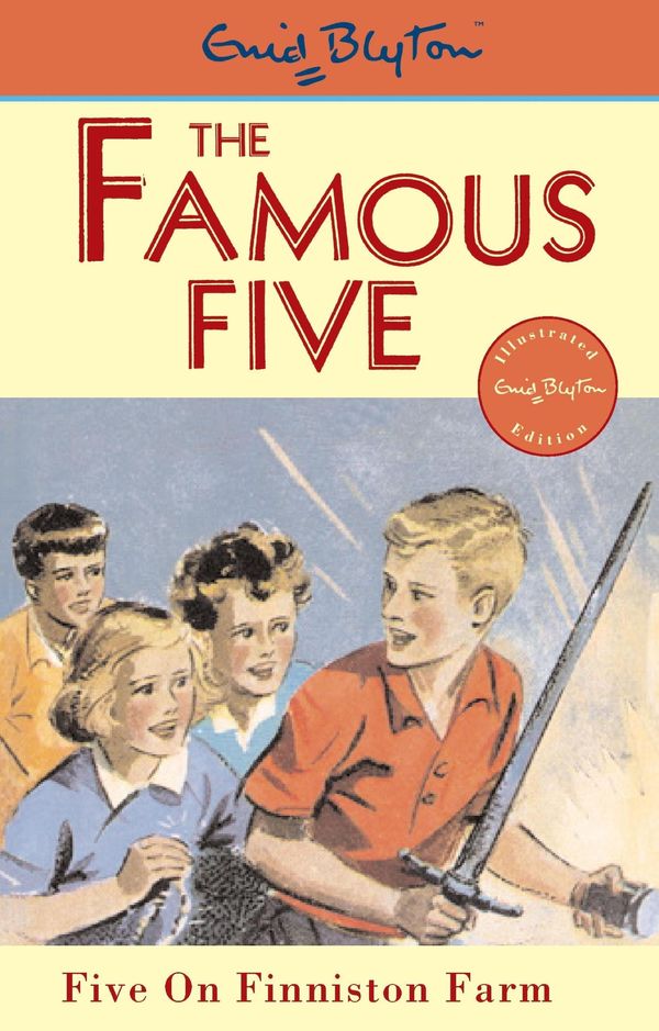 English bookcover: "Five on Finniston Farm"