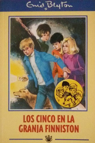Spanish bookcover: "Los Cinco en la granja Finniston"