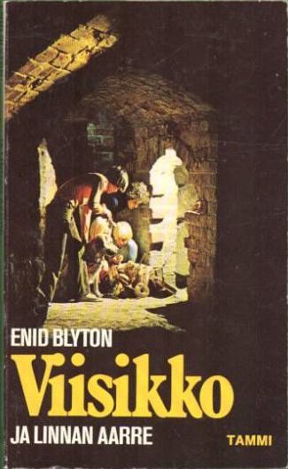 Finnish bookcover: "Viisikko ja linnan aarre"