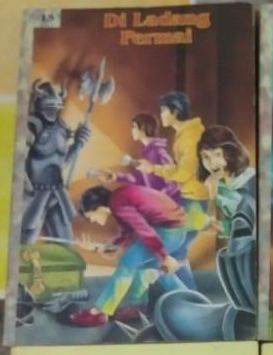 Malay bookcover: "5 Sekawan: Di Ladang Permai"