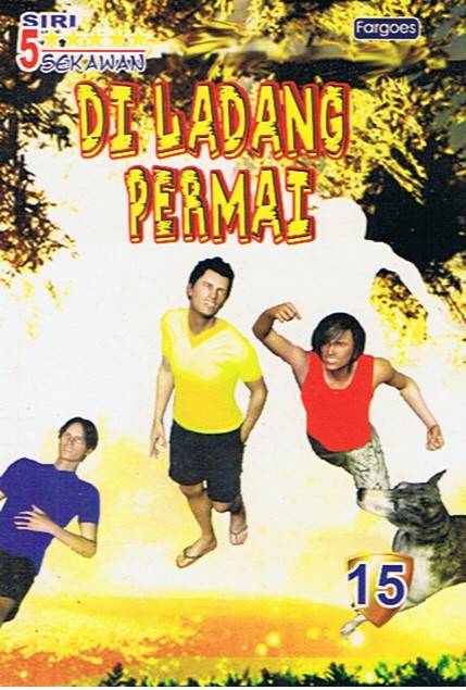 Malay bookcover: "5 Sekawan: Di Ladang Permai"