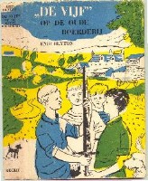 Dutch bookcover: "De Vijf op de oude boerderij"