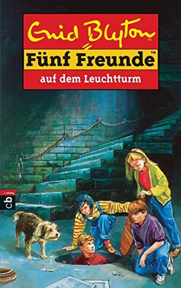 German bookcover: "Fünf Freunde auf dem Leuchtturm"