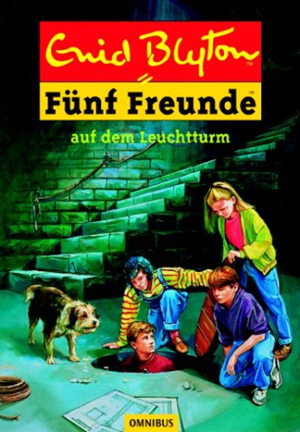 German bookcover: "Fünf Freunde auf dem Leuchtturm"