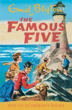 English bookcover: "Five go to Demon´s Rocks"