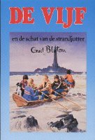 Dutch bookcover: "De Vijf en de schat van de strandjutter"