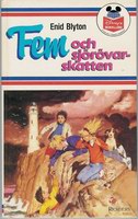 Swedish bookcover: "Fem och sjörövarskatten"