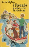German bookcover: "Fünf Freunde machen eine Entdeckung"
