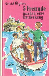 German bookcover: "Fünf Freunde machen eine Entdeckung"
