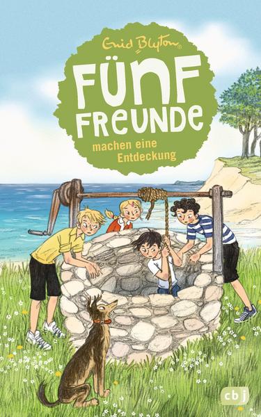German bookcover: "Fünf Freunde machen eine Entdeckung"