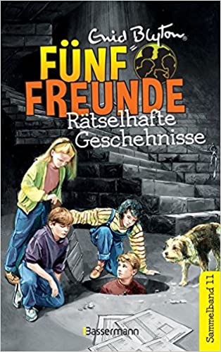 German bookcover: "Fünf Freunde machen eine Entdeckung"