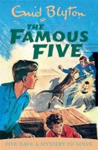English bookcover: "Five have a mystery to solve"