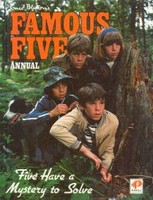English bookcover: "Five have a mystery to solve"