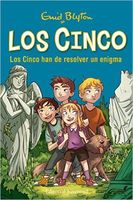 Spanish bookcover: "Los Cinco han de resolver un enigma"
