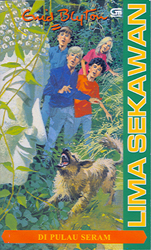 Indonesian bookcover: "Seri Lima Sekawan: Di Pulau Seram"