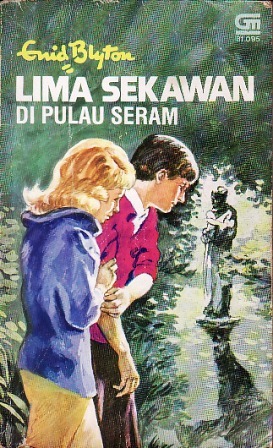 Indonesian bookcover: "Seri Lima Sekawan: Di Pulau Seram"