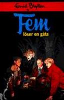 Swedish bookcover: "Fem löser en gåta"