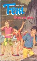 Swedish bookcover: "Fem löser en gåta"