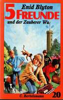 German bookcover: "Fünf Freunde und der Zauberer Wu"