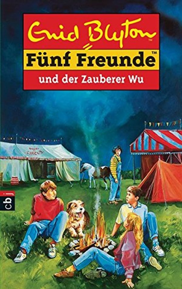 German bookcover: "Fünf Freunde und der Zauberer Wu"